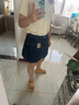 Levi's李維斯25年春夏新款女士街頭潮流時(shí)尚休閑迷你百褶牛仔短裙 深藍(lán)色 2XL (29) 曬單實(shí)拍圖