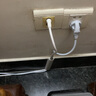秋葉原（CHOSEAL） QS7104 高清電視信號(hào)線有線電視線閉路線機(jī)頂盒射頻TV線 英制接口 白色 3米 曬單實(shí)拍圖