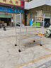 鋁立方移動(dòng)式新型萬(wàn)向輪鋁合金腳手架馬凳施工裝修登高家用小型工程建筑 長(zhǎng)180*寬95*高100半架款腳手架 曬單實(shí)拍圖