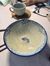 蠻丂日式拉面碗8寸斗笠碗家用陶瓷大號湯碗牛肉面碗泡面碗 魚(yú)樂(lè ) 曬單實(shí)拍圖