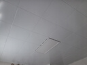 美的（Midea） 集成吊頂鋁扣板300x300廚房衛(wèi)生間吊頂扣板天花板包安裝包輔材 【6㎡-含輔料】30*30亞白 曬單實拍圖