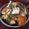 新鮮梭子蟹鮮活冷凍大螃蟹舟山海鮮水產(chǎn)野生梭子蟹活凍飛蟹白蟹 9兩以上/只 【5斤舟山梭子蟹】 曬單實拍圖