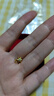 金小貅黃金吊墜古法錘紋隕石星星愛(ài)心轉(zhuǎn)運(yùn)珠足金鑲嵌小滴溜DIY女款搭配 0.85g,六芒星吊墜-多退少補(bǔ) 曬單實(shí)拍圖