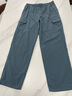 NEPA耐葩戶外25春夏新品男女褲裝戶外防潑水休閑褲7LC1664 暗藍(lán)灰色B17 M 165/78A（080） 曬單實(shí)拍圖