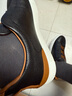 Zegna【雙11甄選】杰尼亞男鞋黑色鹿皮配皮革TripleStitch?奢華休閑鞋 黑色 41 (7) 曬單實(shí)拍圖