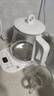 美的（Midea）養(yǎng)生壺 1.5L全自動(dòng)煮茶壺 24h預(yù)約燒水壺 12小時(shí)智能恒溫 11檔控溫電熱水壺 花茶壺煮茶器MK-Y12Q 曬單實(shí)拍圖