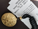 夢金園七夕情人節(jié)禮物  黃金吊墜 古法足金八寶羅盤吊墜福運(yùn)掛墜 吉祥八寶-約8.84g-克重多退少補(bǔ) 曬單實拍圖