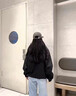 WHIM NASA男士外套男春秋季款?yuàn)A克潮流初高中學(xué)生沖鋒棉衣服男裝寬松工裝冬 米色 XL 曬單實(shí)拍圖