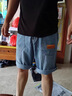 Lee dprre經(jīng)典牛仔短褲男夏季薄款寬松潮牌ins工裝中褲男士五分褲子潮流 藍(lán)色 L 【110-130斤】 曬單實(shí)拍圖