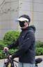 諾詩蘭雁蕩軟殼外套25秋季新款男士戶外防潑防油防污耐磨夾克軟殼衣 純黑色-70E男 175 曬單實拍圖