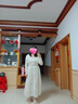 COLORFUL GEMS茶歇女裝春夏季針織開衫披肩短外套吊帶碎花裙長(zhǎng)裙兩件套連衣裙 開衫連衣裙套裝 均碼 曬單實(shí)拍圖