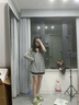 妙奕嘉兩件套防曬罩衫長(zhǎng)袖t恤女夏季2025新款長(zhǎng)袖t恤衫上衣打底空調(diào)衫 慵懶風(fēng)防曬兩件套微透罩衫 【灰】 S 【建議80-110斤】 曬單實(shí)拍圖