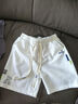 NASA MARVEL短褲男夏季五分褲休閑中褲彈力百搭寬松運動(dòng)情侶款 白色 XL 曬單實(shí)拍圖