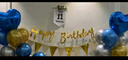 阿寶麗發(fā)光桌飄成人兒童周歲布置生日裝飾場(chǎng)景男孩女孩派對(duì)背景氣球拉旗 曬單實(shí)拍圖