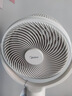 美的（Midea）家用空氣循環(huán)扇靜音電風(fēng)扇臺(tái)式扇臥室立體對(duì)流扇低噪臺(tái)式落地扇空調(diào)伴侶扇落地扇FGA25SXV線下同款 FGA25SXV【智慧語音操控】 曬單實(shí)拍圖