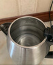 美菱（MeiLing）燒水壺?zé)崴畨仉姛崴畨?304不銹鋼電水壺 1.8L大容量 MH-1801銀色 曬單實拍圖