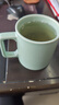 圣比姿汝窯茶縣泡茶杯茶水分離杯男生生日禮物男士送父親老公老師伴手禮 辦公室水杯陶瓷杯子禮盒裝400ml 高檔商務禮品長輩退休紀念品定制 曬單實拍圖