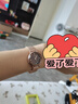 聚利時(shí)（Julius）手表女韓版時(shí)尚小巧潮流學(xué)生石英防水女士手表玫金咖盤JA-917D 曬單實(shí)拍圖