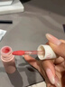 AKF唇泥口紅M17女不掉色不沾杯啞光顯白裸色鏡面平價學生唇釉唇彩m07 M17無花果烤奶 曬單實拍圖