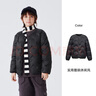 雪中飛【校服神器】雪中飛兒童羽絨服內(nèi)膽秋冬新款男女童輕薄內(nèi)搭 黑色 160 曬單實拍圖