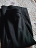 羅蒙（ROMON）黑色毛呢半身裙秋冬款女士氣質(zhì)長裙配大衣冬裙新款半裙高級裙子女 黑色 M  適合穿90-100斤 曬單實拍圖