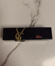 圣羅蘭（YSL）黑管鏡面愛心唇釉610口紅滋潤化妝品生日禮物女送女友 曬單實拍圖