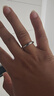 梵吉雅莫桑鉆戒情侶戒指女男一對求結婚禮訂婚表白生日情人節(jié)禮物送女友 2克拉-情侶一對-活口/閉口-刻字 曬單實拍圖