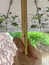 bpb國風(fēng)雨傘16骨三折遮陽傘新款復(fù)合彩膠防曬紫遮外線陽復(fù)古晴雨兩用 16骨彩膠內(nèi)花梔子花 曬單實拍圖