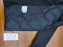 鴨鴨輕薄羽絨服男士短款秋冬季新款連帽內(nèi)膽休閑保暖鴨絨薄款拼接外套 極致黑色 L 曬單實拍圖