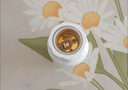 耐高溫陶瓷燈頭27螺口螺絲螺旋燈頭座電燈吊燈燈座配件家用 雅白【10個(gè)裝】 曬單實(shí)拍圖
