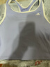 adidas綜合訓練低強度二合一運動美背內(nèi)衣背心女阿迪達斯官方   黑色/白   S S AB 曬單實拍圖
