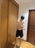 特步（XTEP）游泳褲男士泳褲泳帽泳鏡三件套速干運動(dòng)防尷尬沙灘褲男款專(zhuān)業(yè)裝備 經(jīng)典黑三件套-（近視聯(lián)系客服） 3XL 建議150-180斤 曬單實(shí)拍圖