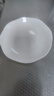 家用造型款北歐風(fēng)現(xiàn)代風(fēng)花瓣造型創(chuàng)意釉下彩簡(jiǎn)約家用8英寸花邊盤 象牙白 2個(gè)裝 曬單實(shí)拍圖