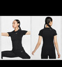 耐克（NIKE）夏新款女圓領(lǐng)修身運動時尚透氣短袖運動T恤上衣 FV7843-010 XL 曬單實拍圖
