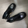 奧康男鞋夏季2025新款真皮商務(wù)休閑透氣皮鞋男士黑色德比正裝鞋上班鞋 黑色 41 曬單實(shí)拍圖