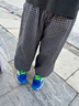亞瑟士（asics）asics亞瑟士童鞋男女兒童休閑耐磨網眼透氣網球運動鞋 曬單實拍圖