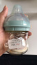 小土豆 potato 新生兒奶瓶ppsu奶防脹氣寬口徑喝水奶瓶 小號迷你果汁瓶 茶青綠 曬單實(shí)拍圖