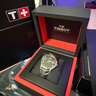 天梭（TISSOT）龔俊同款手表 俊雅系列男表 瑞士石英男士皮帶腕表七夕禮物送男友 曬單實拍圖