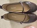 拔佳（Bata）瑪麗珍羊皮書單人舞軟底單鞋女2025秋商場新款淺口女鞋53968CQ5 啡色 37 曬單實拍圖