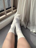 佰姿緣無(wú)骨襪子女純棉夏季中筒防臭配樂(lè )福鞋專(zhuān)用月子襪產(chǎn)后薄款堆堆襪子 【3雙】3白色【免費試穿一雙】 均碼 【抗起球/賽絡(luò )紡工藝】均碼 曬單實(shí)拍圖