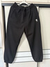 太平鳥(niǎo)男裝錐形垂順舒適字母刺繡休閑褲 B2GME3279 黑色1 32 曬單實(shí)拍圖