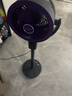 艾美特（AIRMATE）空氣循環(huán)扇智能語音電風(fēng)扇家用客廳立式遙控輕音節(jié)能大風(fēng)量落地扇渦輪換氣扇3D搖頭扇FA18-SRD229 黑紫【8+2檔風(fēng)量/輕音節(jié)能】智能語音 曬單實(shí)拍圖