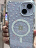 PopSockets【柔軟音樂會·手機(jī)殼】泡泡騷手機(jī)支架氣囊伸縮防摔手機(jī)殼蘋果iPhone 16/15 Pro Max手機(jī)保護(hù)殼 碎花圓舞曲（透殼） iPhone 14 曬單實拍圖