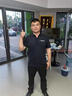 萬嘉宜萊（WAN JIA YI LAI）夏季工作服t恤定制印logo冰絲翻領(lǐng)polo衫工裝企業(yè)員工短袖工衣 香芋紫 XL 曬單實拍圖