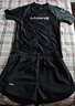 李寧（LI-NING）泳褲男士防尷尬游泳褲平角雙層防走光沙灘褲上衣套裝33-25L 曬單實(shí)拍圖