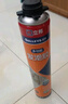 立邦發(fā)泡膠快速固化填縫劑聚氨酯門窗空調(diào)填充泡沫膠密封降噪900g 曬單實拍圖