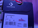 匡威（Converse）all star復古經(jīng)典帆布鞋情侶學(xué)生男女鞋休閑運動(dòng)低幫休閑鞋101001 101007 紅色 35 曬單實(shí)拍圖