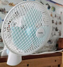 澳柯瑪（AUCMA）加長電線電風(fēng)扇/辦公室迷你小風(fēng)扇/臺(tái)式桌面風(fēng)扇宿舍床頭/家用電扇臺(tái)扇/金屬網(wǎng)小夾扇/壁扇  曬單實(shí)拍圖