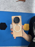 樂比億榮耀magic v5手機殼新款旋轉解壓支架v5折疊屏高端真皮保護套magicv5中軸鉸鏈全包防摔商務男外殼 高清款【曙光金】頭層牛皮丨旋轉支架 榮耀magicv5 曬單實拍圖