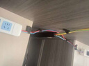 頑鍵俠電腦桌面美化桌下理線器電腦底部走線器電線收納器電腦桌下理線架辦公桌底走線槽集線器 【黑色】40cm長 自帶強(qiáng)力背膠 曬單實(shí)拍圖